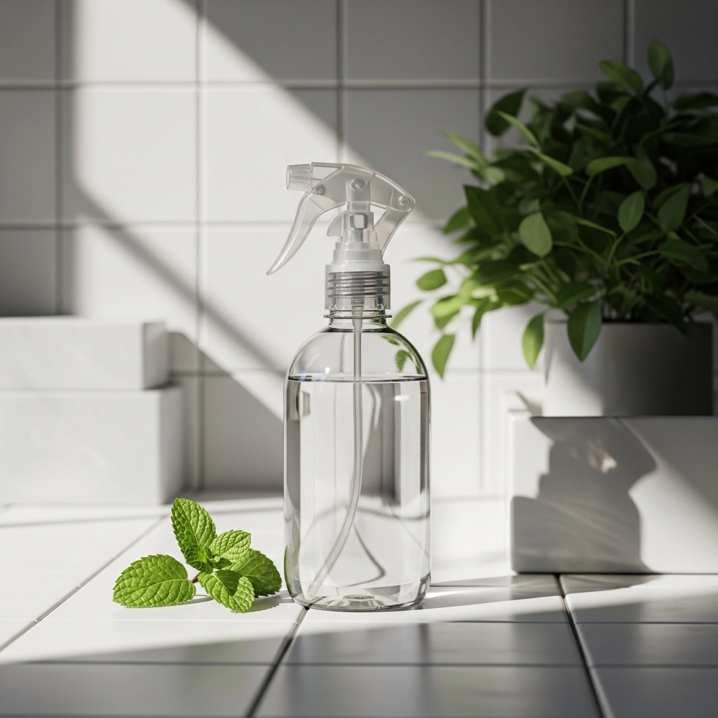  Plant based cleaner spray bottle with natural ingredients for safe surface cleaning