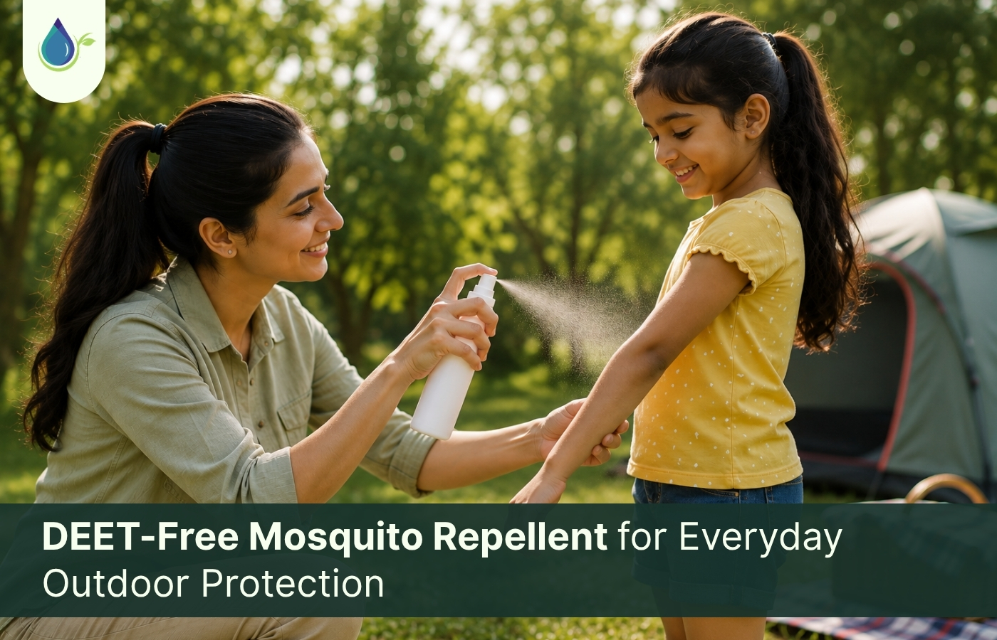 DEET-Free Mosquito Repellent for Everyday Outdoor Protection