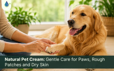Natural Pet Cream: Gentle Care for Paws, Rough Patches and Dry Skin