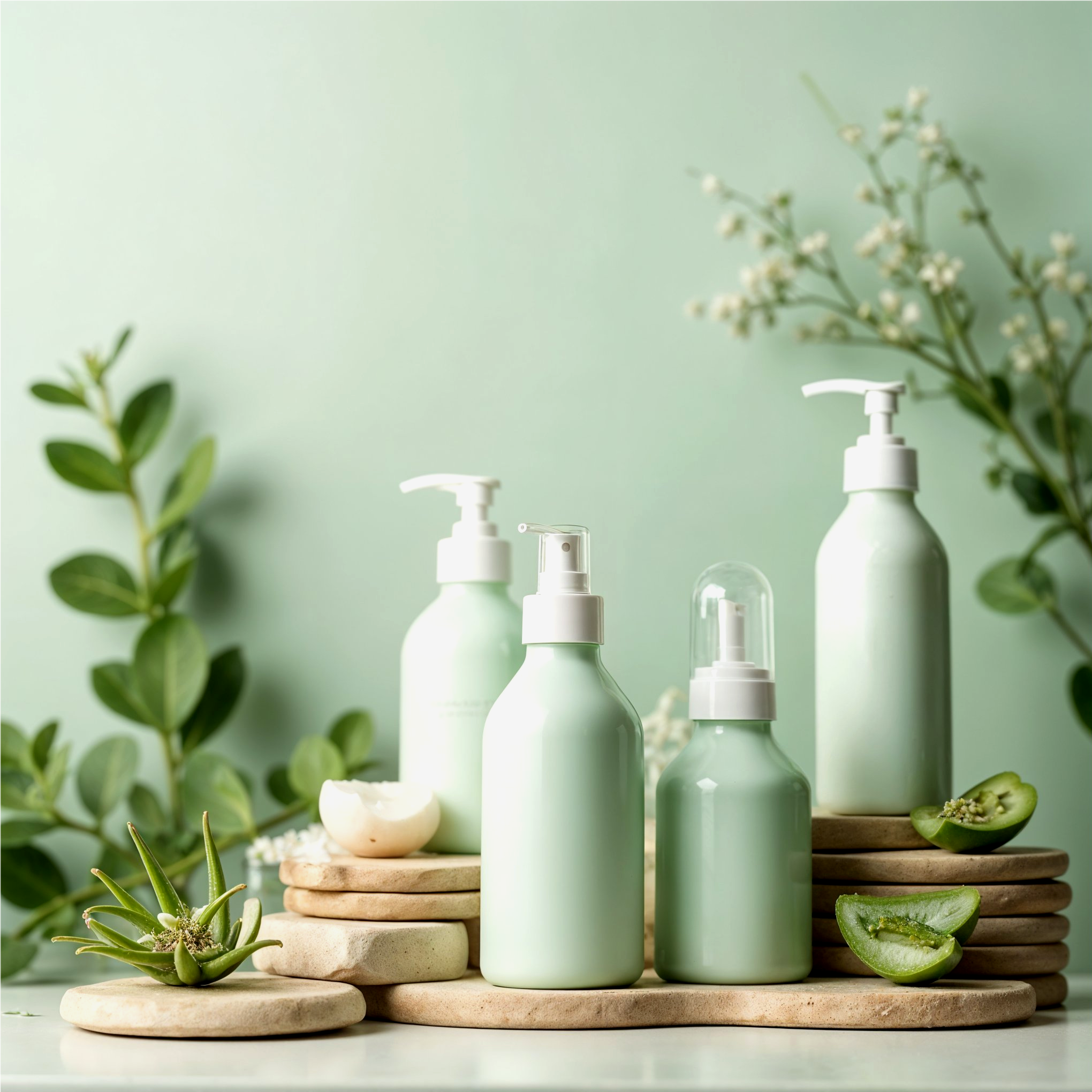Eco-friendly hygiene and healthcare products made with plant-based ingredients